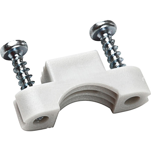 JA-US aflastning for universaldåse m/ skruer Ø3-13,5 mm - 20 stk billede