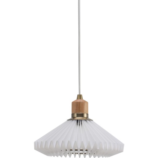 Halo Design Paris pendellampa, vit, Ø24 cm