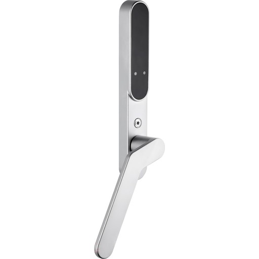 Secuyou Smart Lock dørgreb til terrassedør, indvendig, venstre, mat krom billede