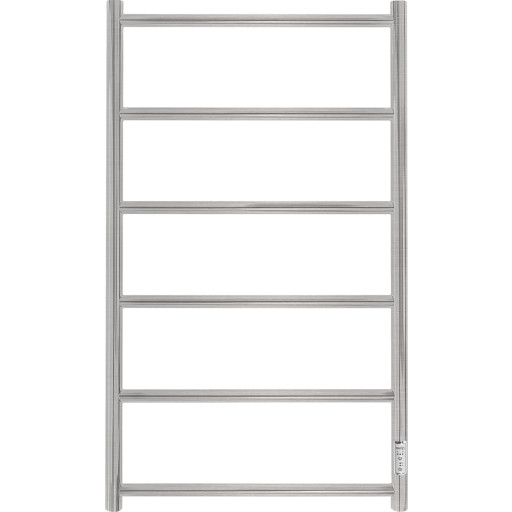 Kriss Odesa håndklædetørrer, el, 53x81 cm, børstet rustfrit stål