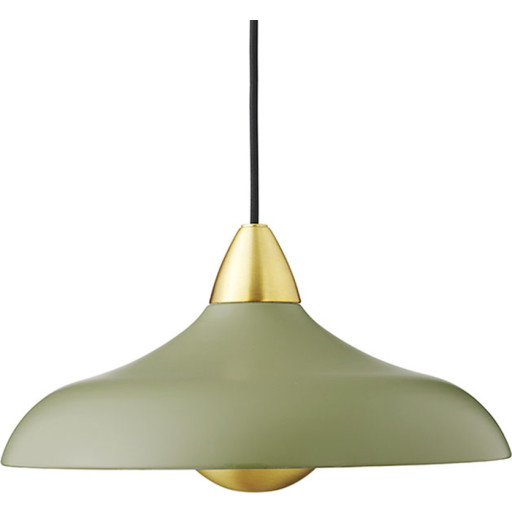 Superliving Urban Wide pendellampa, olivgrön