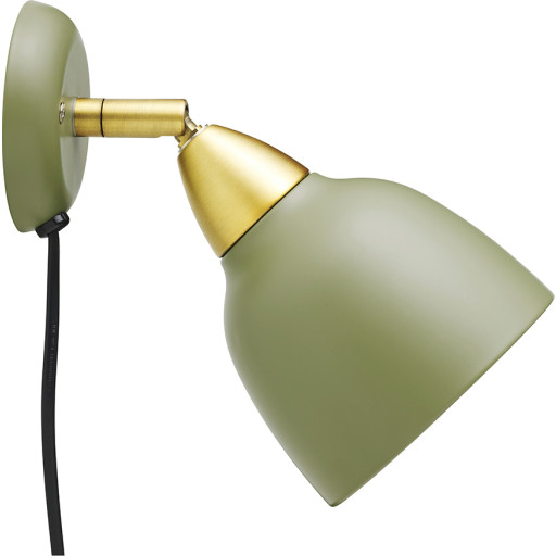 Superliving Urban vägglampa, kort, olivgrön