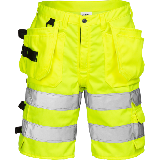 HI-VIS SHORTS KL.2 GUL C60