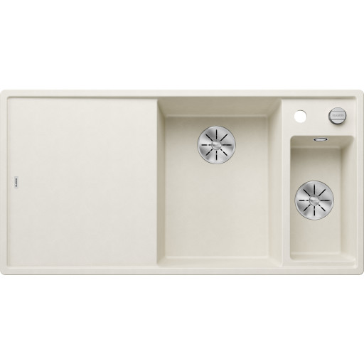 Blanco Axia III 6 S MXI køkkenvask, 100x51 cm, råhvid