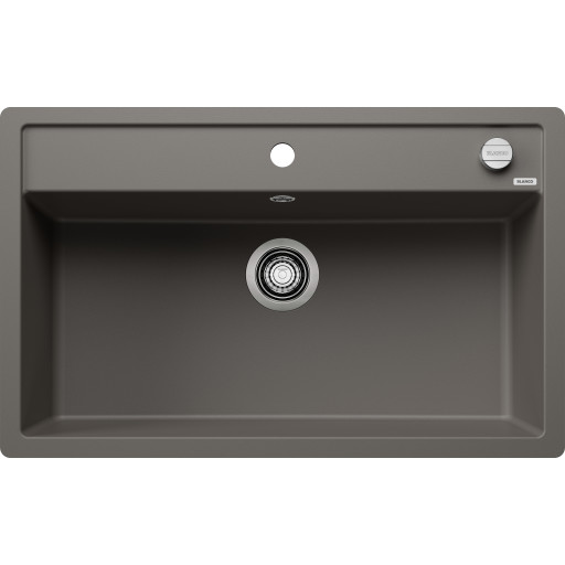 Blanco Dalago 8-F MX køkkenvask, 80,5x50 cm, grå