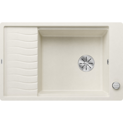 Blanco Elon XL 6S-F MXI diskb&auml;nk, 77x49 cm, vit