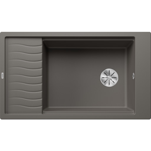 Blanco Elon XL8S UXI køkkenvask, 86x50 cm, grå