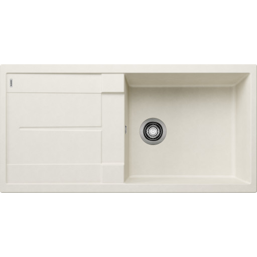 Blanco Metra XL 6 S UX diskbänk, 100x50 cm, vit