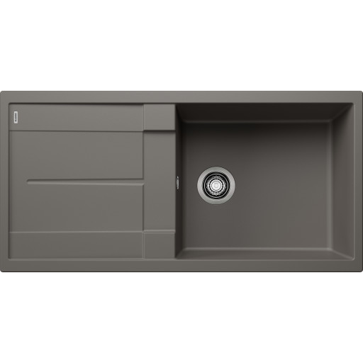 Blanco Metra XL 6 S UX køkkenvask, 100x50 cm, grå