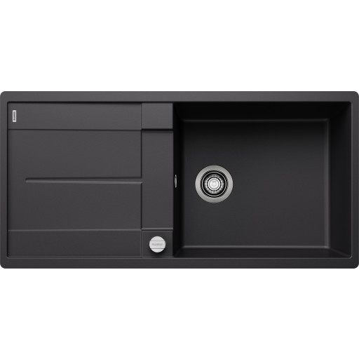 Blanco Metra XL6S-F køkkenvask, 99x49 cm, sort