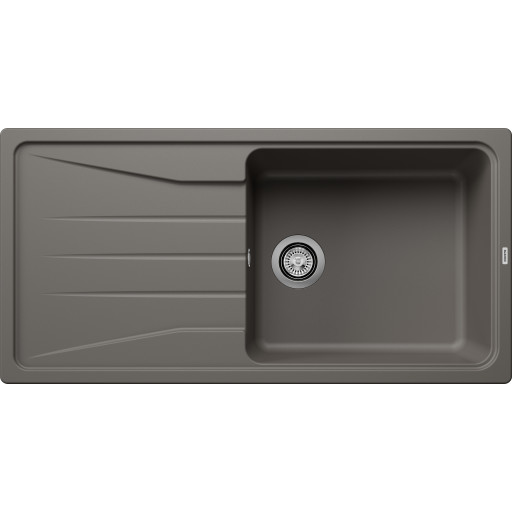Blanco Sona XL 6S UX diskbänk, 100x50 cm, grå