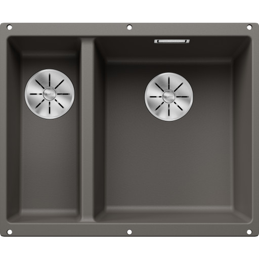 Blanco Subline 340/160-U UXI køkkenvask, 55,5x46 cm, grå