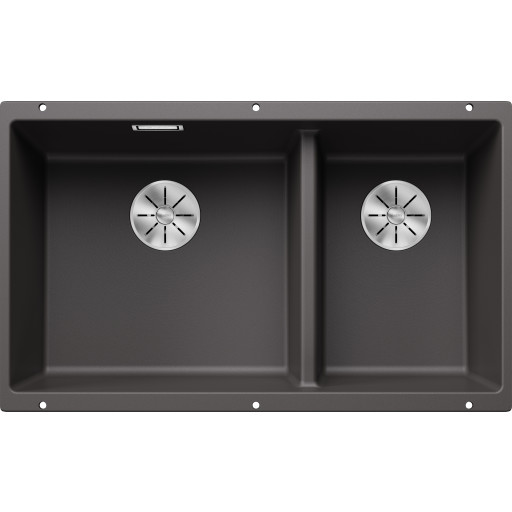 Blanco Subline 430/270-U UXI køkkenvask, 75,5x46 cm, grå