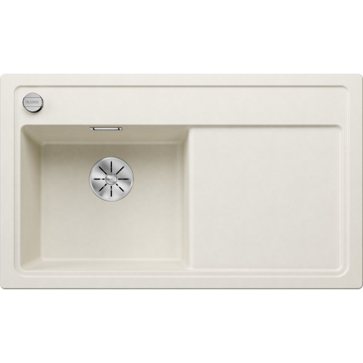 Blanco Zenar 45S MXI diskbänk, 86x51 cm, vit