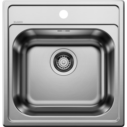 Blanco Dana 45 UX diskb&auml;nk, 48x50 cm, rostfritt st&aring;l