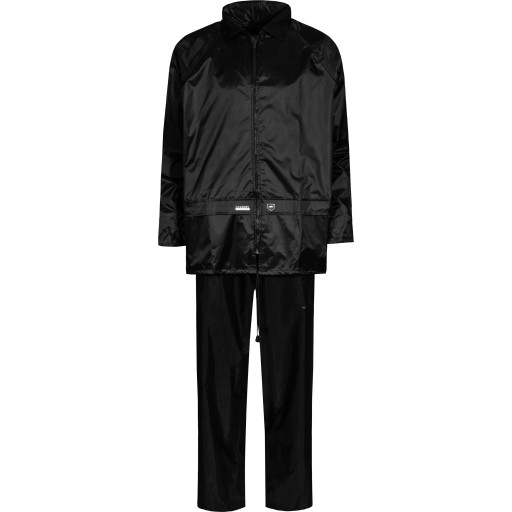 Lyngsøe Nylon regnsæt, sort, str. XL billede