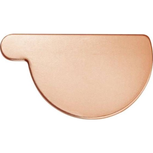 Endebund højre i kobber til tagrende nr. 11 billede