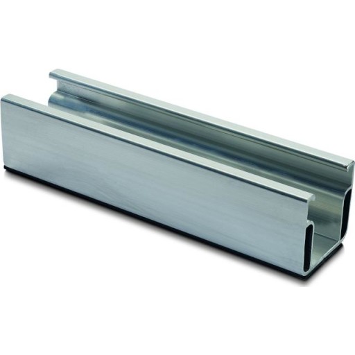 Billede af KORT SKINNE C47 200MM MED EPDM