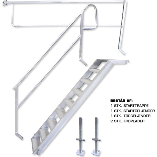 STARTSÆT TRAPPE 175CM T/250CM