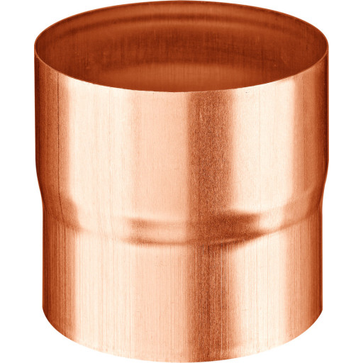 25 stk VMzinc overgangsmuffe, Ø76mm, kobber billede