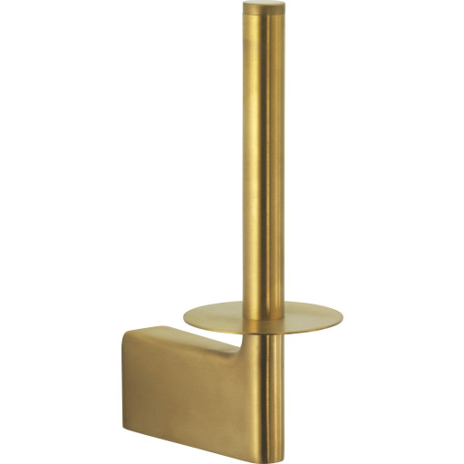 Pressalit Style reservepapirholder, børstet messing billede