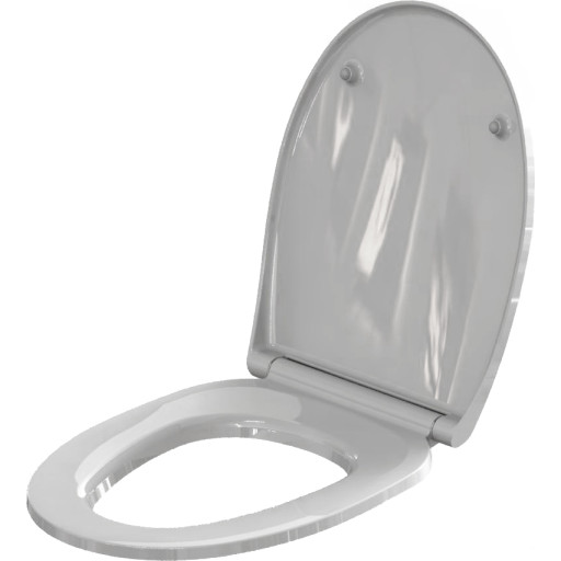 ROCA ADELE toiletsde med lg, softclose og quickrelease, hvid