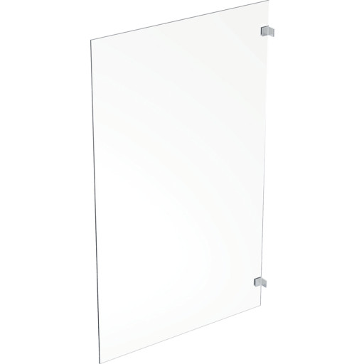 Contura Shower Showerama Art dusjvegg, 90x200 cm, klart glass, aluminium profil Baderom > Dusjen