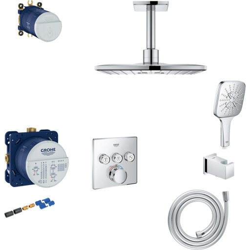 Grohe Grohtherm SmartControl 310 brusesæt, krom