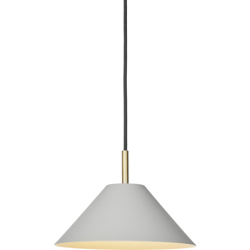 Halo Design Hygge pendellampa, grå, Ø24 cm