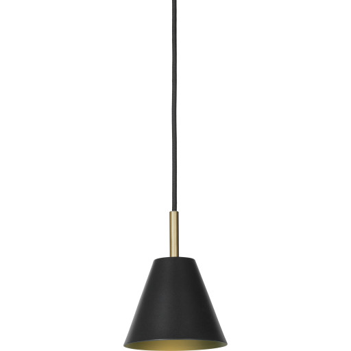 Halo Design Hygge pendellampa, svart, Ø12 cm