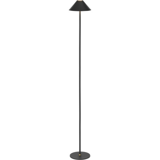 Halo Design Hygge genopladelig gulvlampe sort