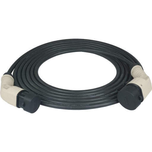 Ladekabel 3F 32A type 2 plugg+connect 5M