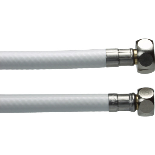 Neoperl tilslutningsslange, PVC, 500 mm, 1/2'' x 1/2'', hvid