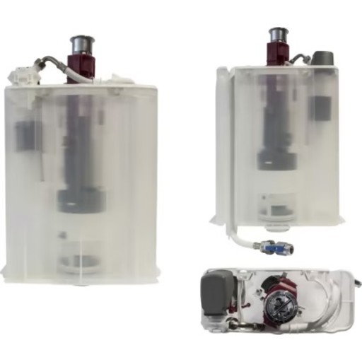 Laufen Pro N komplet indercisterne i plast, inkl. krom trykknap