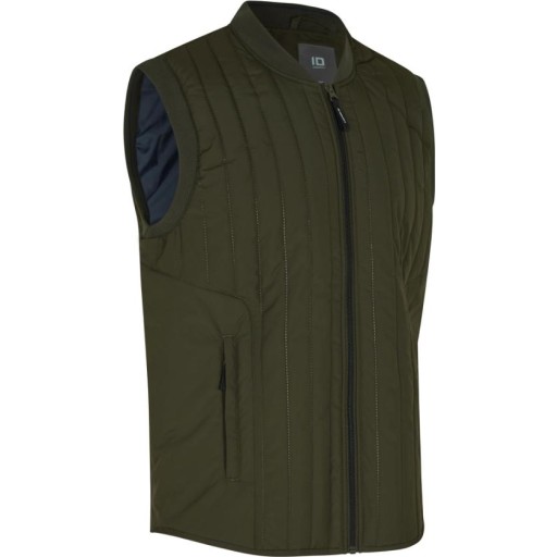 ID CORE quiltet termovest 0888, oliven, str. L