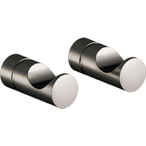 DAMIXA KROGE - 2 STK. BRUSHED GRAPHITE GREY (PVD)