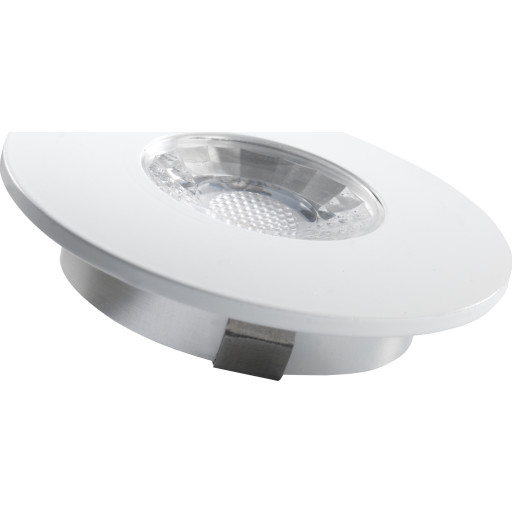 Maestro møbelspot 1,5W 12V 140 lumen, hvit