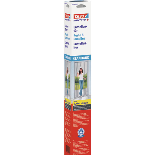 Tesa Insect Stop Comfort insektnet, 95x220 cm, antracit billede