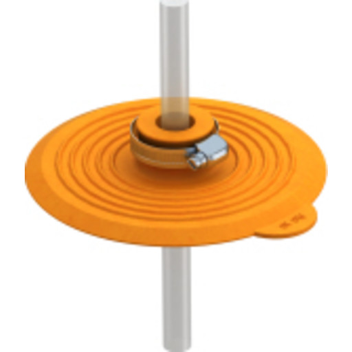 Billede af Tætningsmanchet til rundleder 10 mm