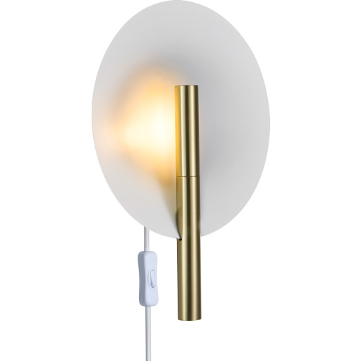 Dftp Furiko vägglampa, mässing