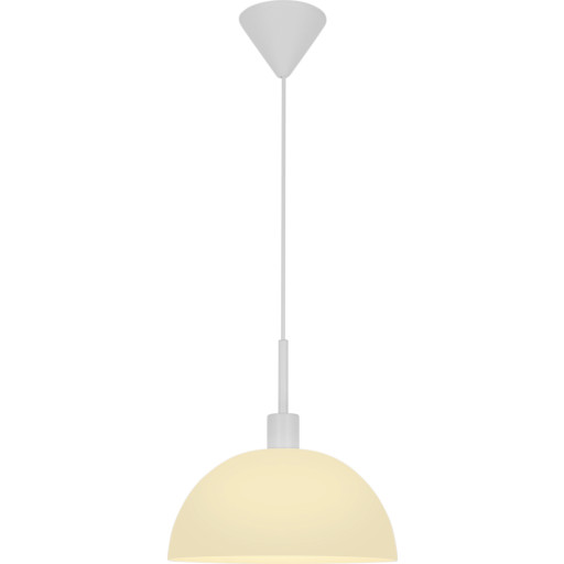 Nordlux Ellen pendellampa, opalvit, Ø30 cm