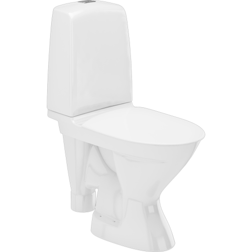 Ifö Spira toalett, uten skyllekant, hvit Baderom > Toalettet