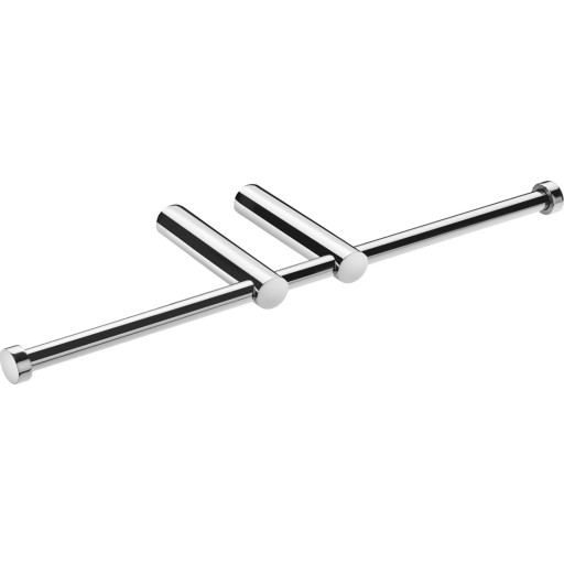 Cosmic Logic toiletrulleholder, poleret rustfrit stål