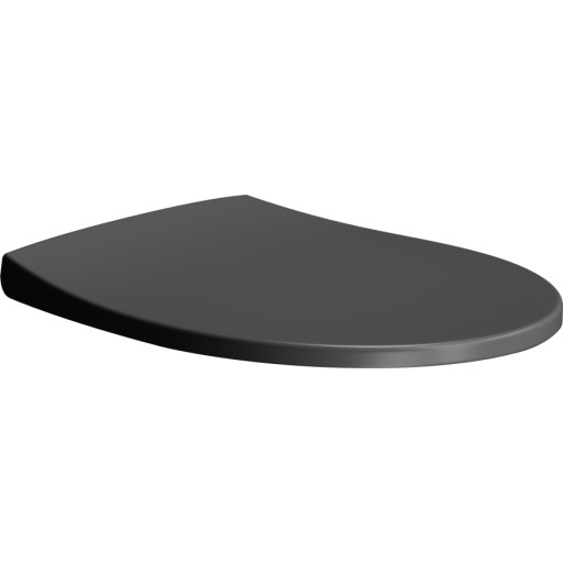 GSI Modo toalettsits, soft close, snabbfäste, matt svart