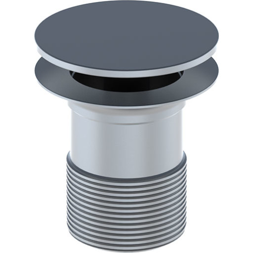 Vola A63 bundventil, tvangsåpen, mat sort