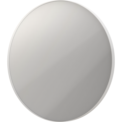 Sanibell Ink SP17 speil med lys, dimbar, duggfri, hvit, Ø60 cm Baderom > Innredningen