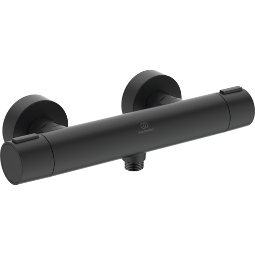 Ideal Standard Alu+ brusetermostat, sort (mat)