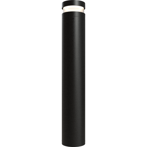 Avio Bollard 1000mm Warm White Black