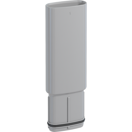 25 stk Prevex Smartloc forlængerrør til overløbsrør, 142 mm