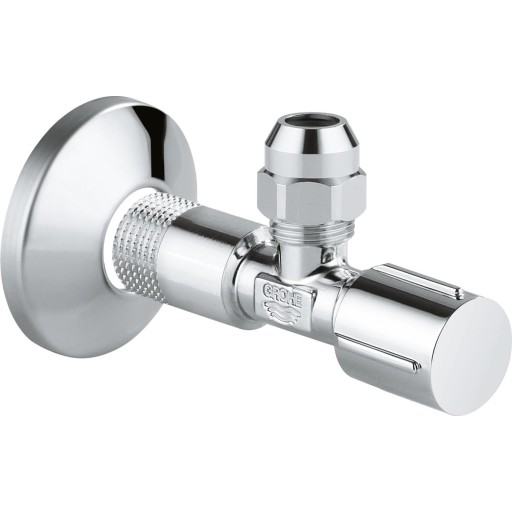 Grohe vinkelventil 1/2" med riflet gevind billede